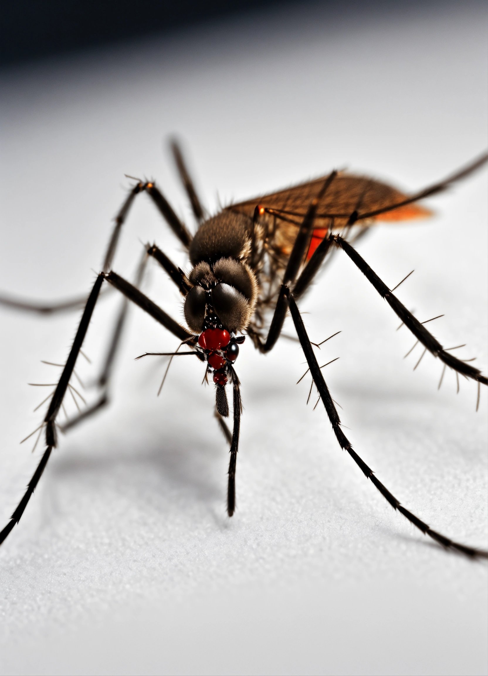 Mosquitoes or other vectors transmitting diseases like malaria, dengue fever, or Zika virus